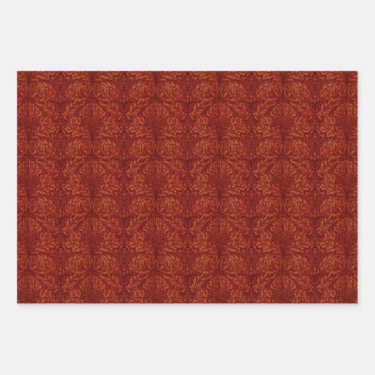 William Morris : Papier à enveloppement Acanthus r (Devant 3)