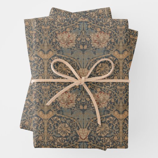 William Morris : Papier d'enveloppement de sucette (En situation)