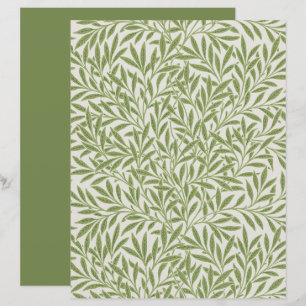 William Morris Papier scrapbook motif saule