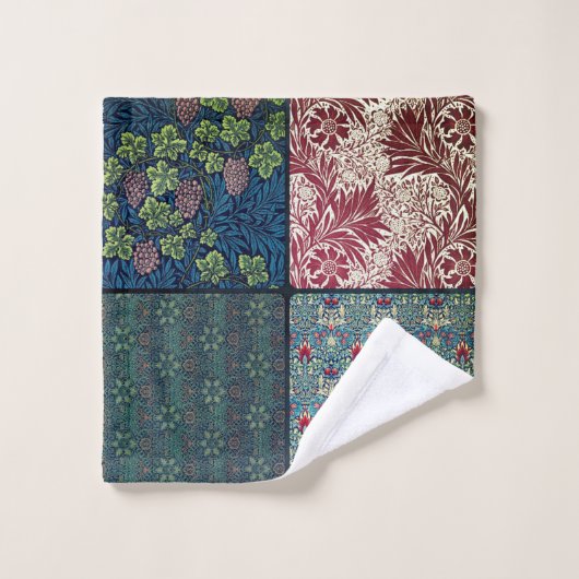 William Morris Patch Art Nouveau    (Gant de toilette)