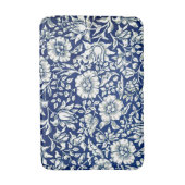 William Morris  patroon - Blue Mallow Badmat (Voorkant Verticaal)