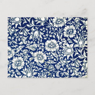 William Morris  patroon, Blue Mallow Briefkaart