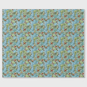 William Morris patroon - Granville Cadeaupapier (Vlak)