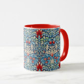 William Morris patroon, Slangenhoofd, Mok (Voorkant rechts)