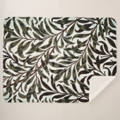 William Morris-patroon, Willow Bough Sherpa Deken (Voorkant (horizontaal))