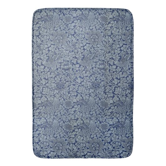 William Morris  Pattern Bird en Anemone Badmat (Voorkant Verticaal)