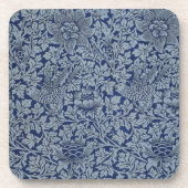 William Morris  Pattern Bird en Anemone Bier Onderzetter (Voorkant)