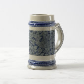 William Morris Pattern Bird en Anemone Bierpul (Voorkant rechts)