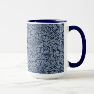 William Morris  Pattern Bird en Anemone Mok
