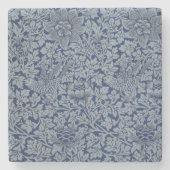 William Morris  Pattern Bird en Anemone Stenen Onderzetter (Voorkant)