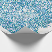 William Morris PATTERN BLUE FLORAL Wrapping Paper Cadeaupapier (Hoek)