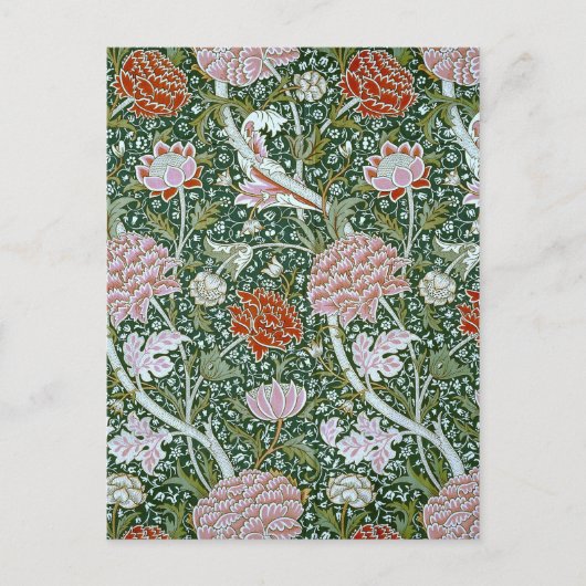  William Morris Pattern Briefkaart (Voorkant)
