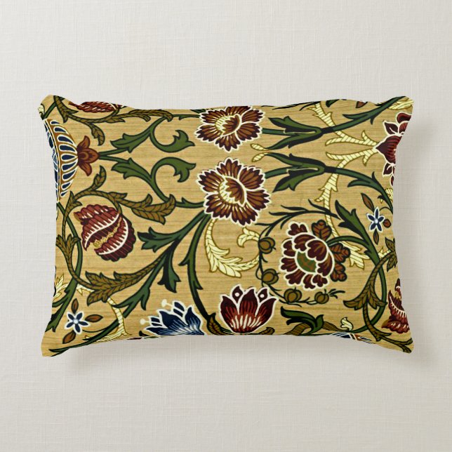 William Morris Pattern, Brocade Decoratief Kussen (Voorkant)