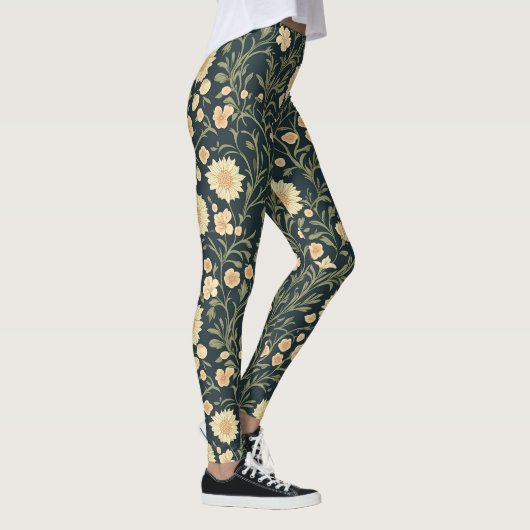 William Morris Pattern Leggings (Rechts)