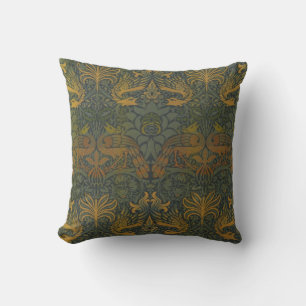 William Morris  Peacock and Dragon Kussen