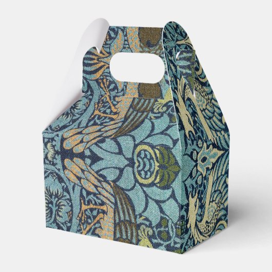 William Morris Peacock and Dragon Woven Design Bedankdoosjes (Voorkant Zijde)