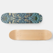 William Morris Peacock and Dragon Woven Design Skateboard (Horizontaal)