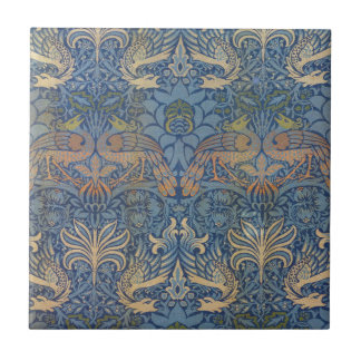 William Morris Peacock Design Tegeltje