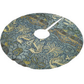 William Morris Peacock Dragon Classic Kerstboom Rok (Gekanteld)