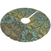 William Morris Peacock Dragon Wallpaper Kerstboom Rok (Gekanteld)
