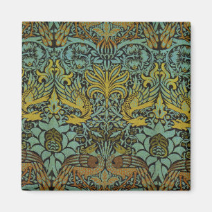 William Morris Peacock Dragon Wallpaper Magneet