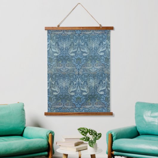 William Morris Peacock en Dragon Hangend Wandkleed (Woonkamer)