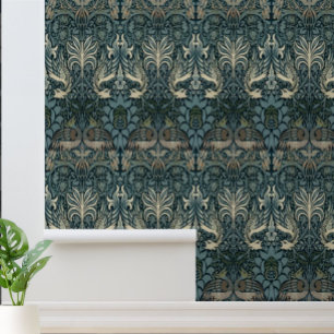 William Morris  Peacock en Dragon Pattern Behang