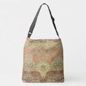 William Morris Peacock en Dragon Pattern Crossbody Tas (Achterkant)