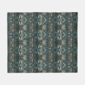 William Morris  Peacock en Dragon Pattern Fleece Deken (Voorkant (Horizontaal))