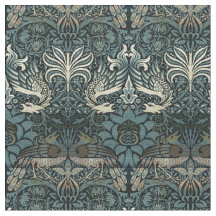 William Morris  Peacock en Dragon Pattern Stof