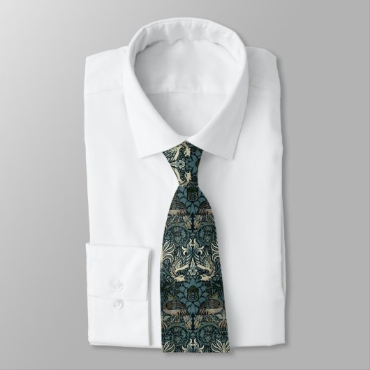 William Morris  Peacock en Dragon Pattern Stropdas (Gebonden)