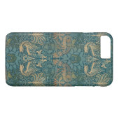 William Morris Peacock en Dragon Textile Design Case-Mate iPhone Case (Achterkant (Horizontaal))