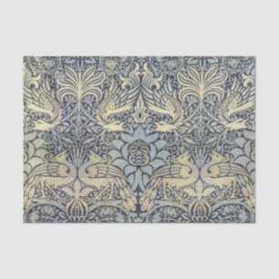 William Morris Peacock en Dragon Tissuepapier