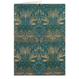 William Morris Peacock et Dragon Textile Design
