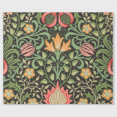 William Morris Persian Floral Antiek Cadeaupapier (Vlak)