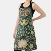 William Morris Persian Floral Antiek Schort (Insitu)