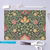 William Morris Persian Floral Antiek Tissuepapier (Craft)