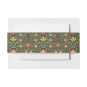 William Morris Persian Floral Antiek Uitnodigingen Wikkel (Voorkant Voorbeeld)