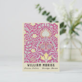  William Morris Persian Floral Briefkaart (Staand voorkant)