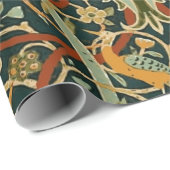 William Morris Persian Oriental Carpet Art Cadeaupapier (Rol Hoek)