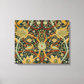 William Morris Persian Oriental Carpet Art Canvas Afdruk (Voorkant)