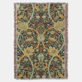 William Morris Persian Oriental Carpet Art Deken (Voorkant Verticaal)