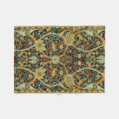 William Morris Persian Oriental Carpet Art Fleece Deken (Voorkant (Horizontaal))