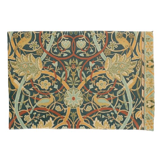 William Morris Persian Oriental Carpet Art Kussensloop (Voorkant)