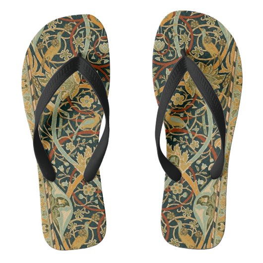William Morris Persian Oriental Carpet Art Teenslippers (Voetbed)