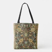 William Morris Persian Oriental Carpet Art Tote Bag (Achterkant)