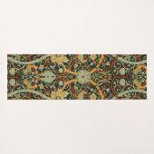 William Morris Persian Oriental Carpet Art Yogamat (Achterkant (horizontaal))
