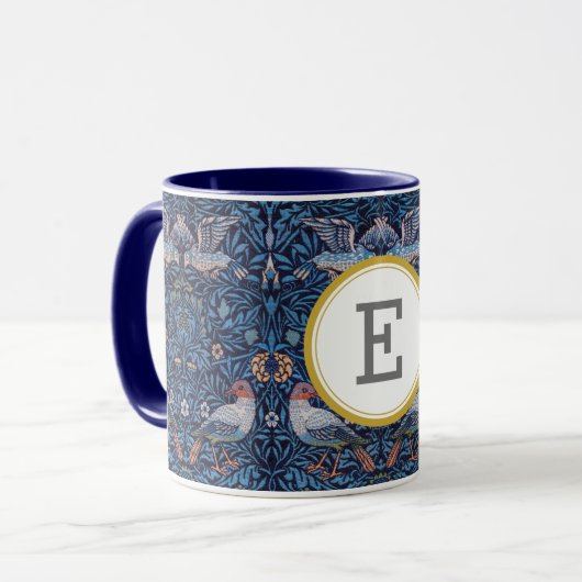 William Morris PERSONALIZED INITIAAL Mok (Voorkant links)