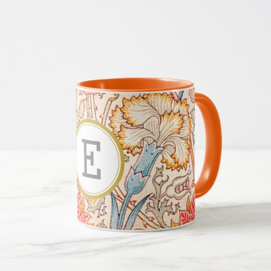 William Morris PERSONALIZED INITIAAL Mok (Voorkant rechts)