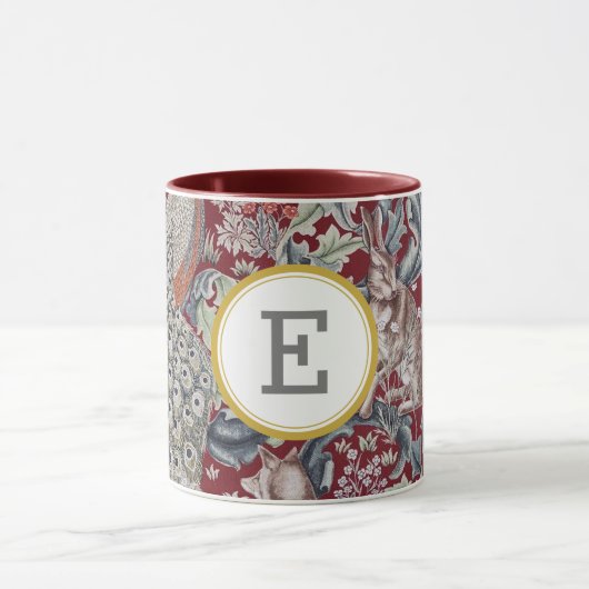William Morris PERSONALIZED INITIAAL Mok (Midden)